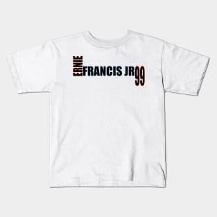 Ernie Francis Jr '23 black text Kids T-Shirt